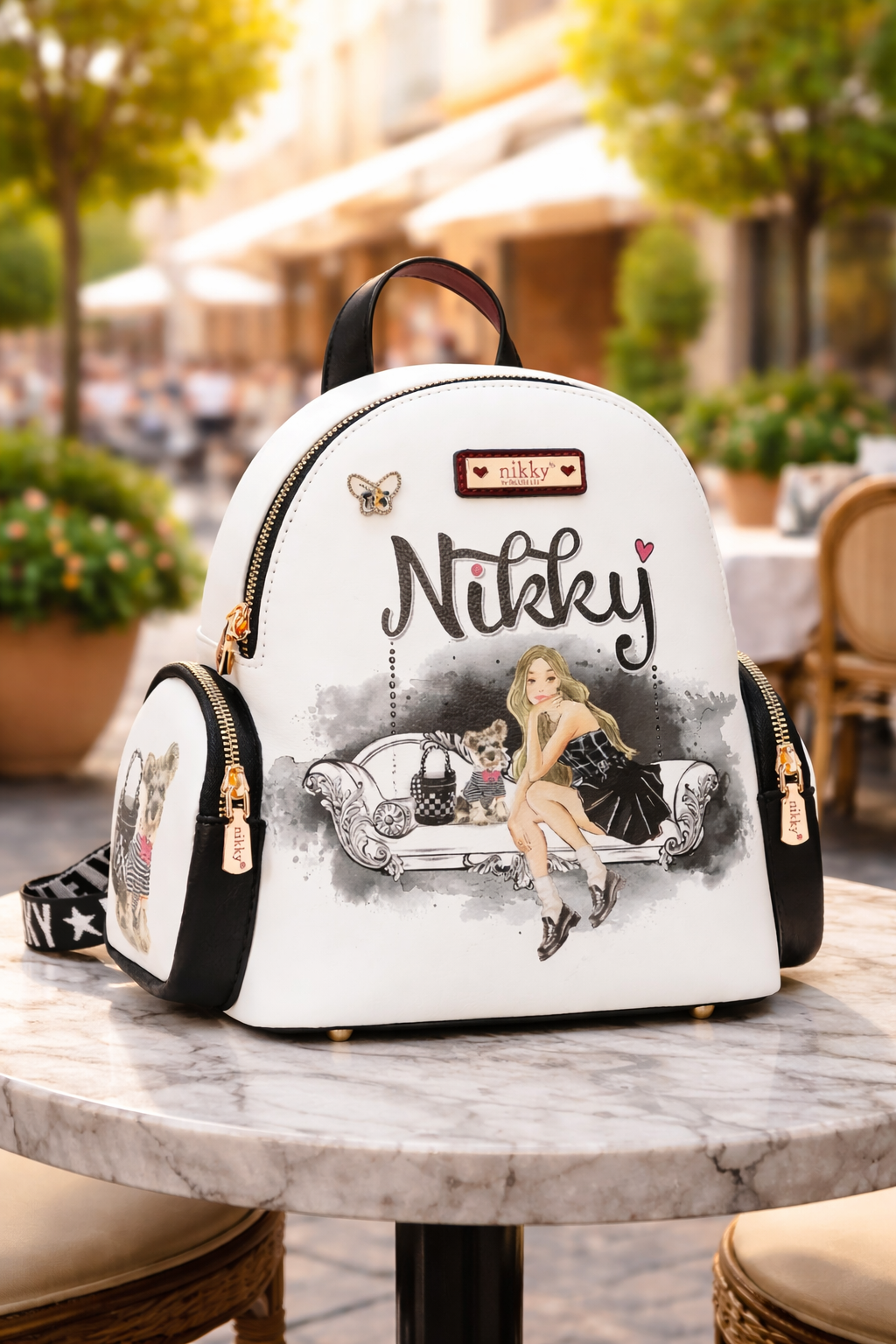Nikky Small Multi pocket Backpack