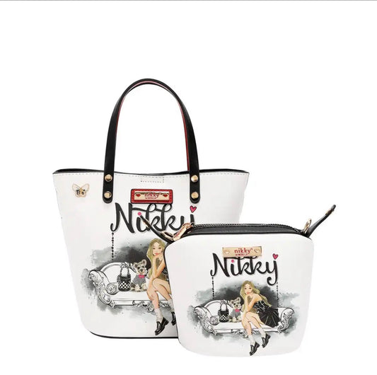 Nikky 2 PC Small Shoulder Bag