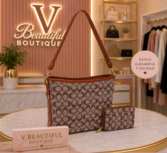Handbag and Wallet Set