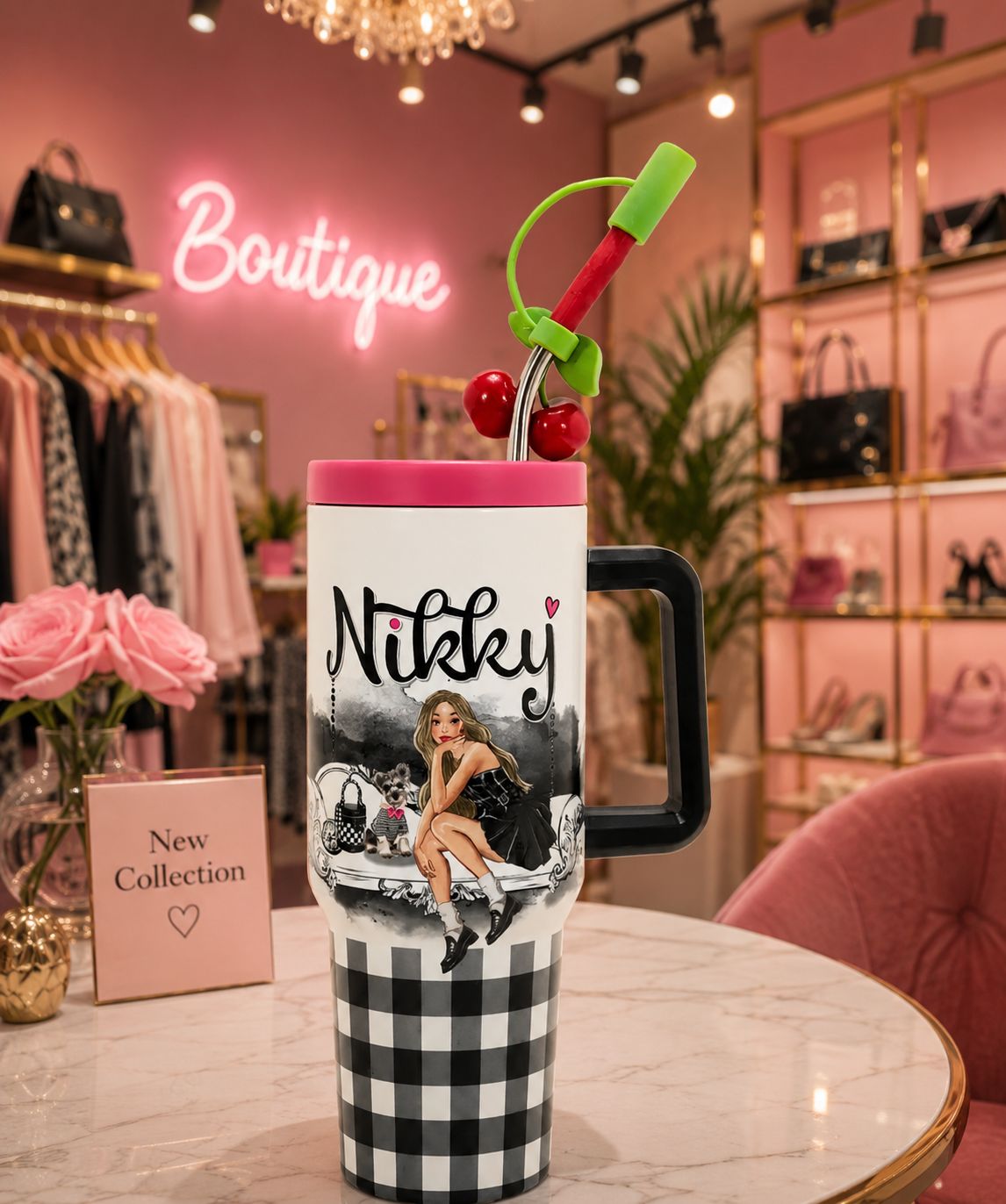 Nikky Handle Tumbler