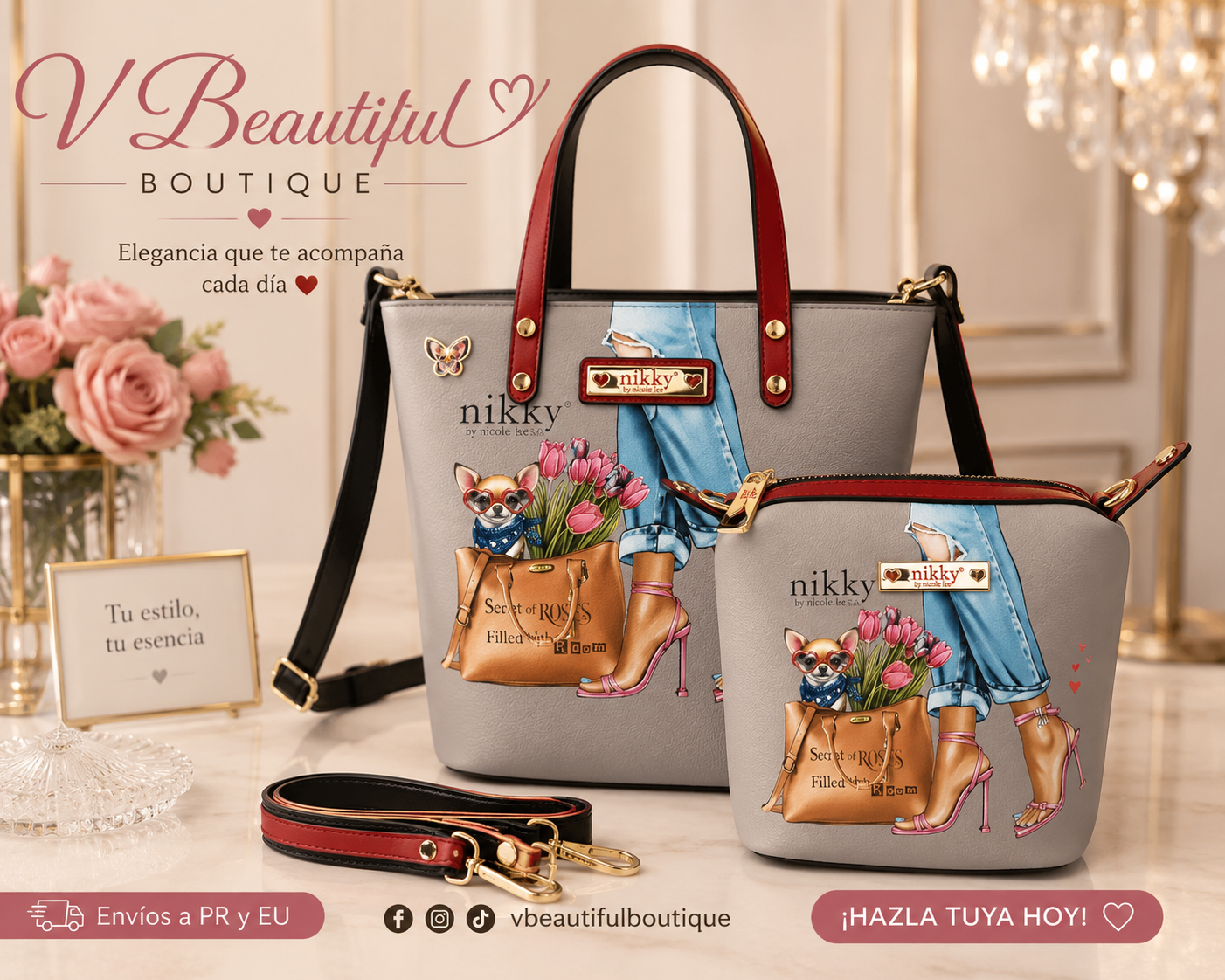 Nikky Handbag Set