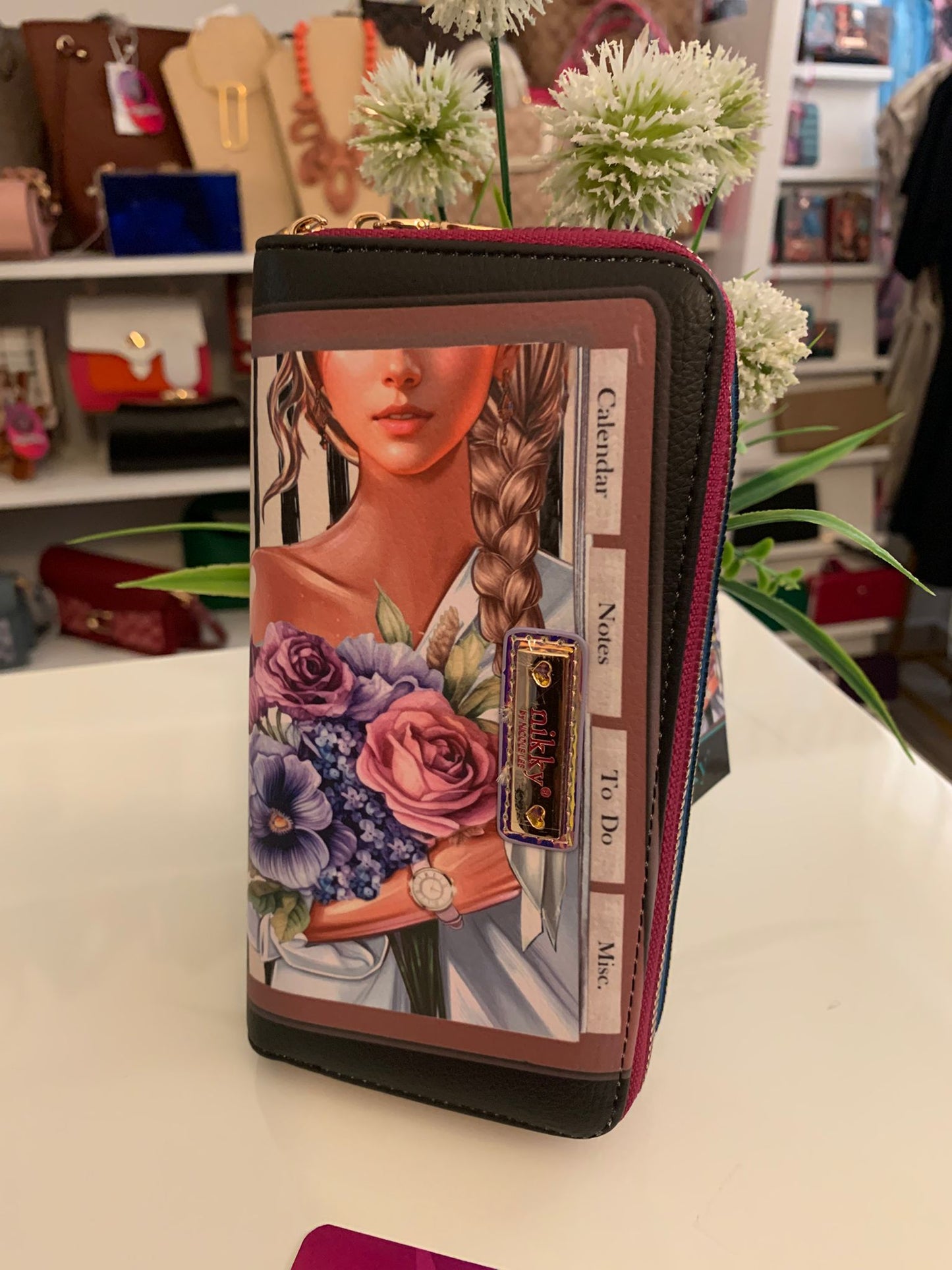 Nikky Double Zipper Wallet