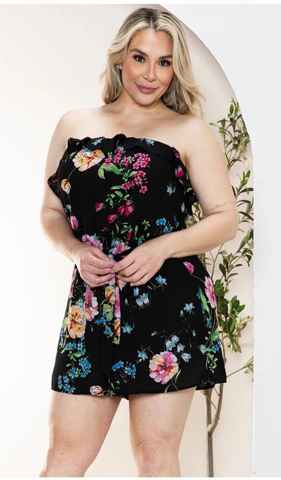 Plus Size Romper