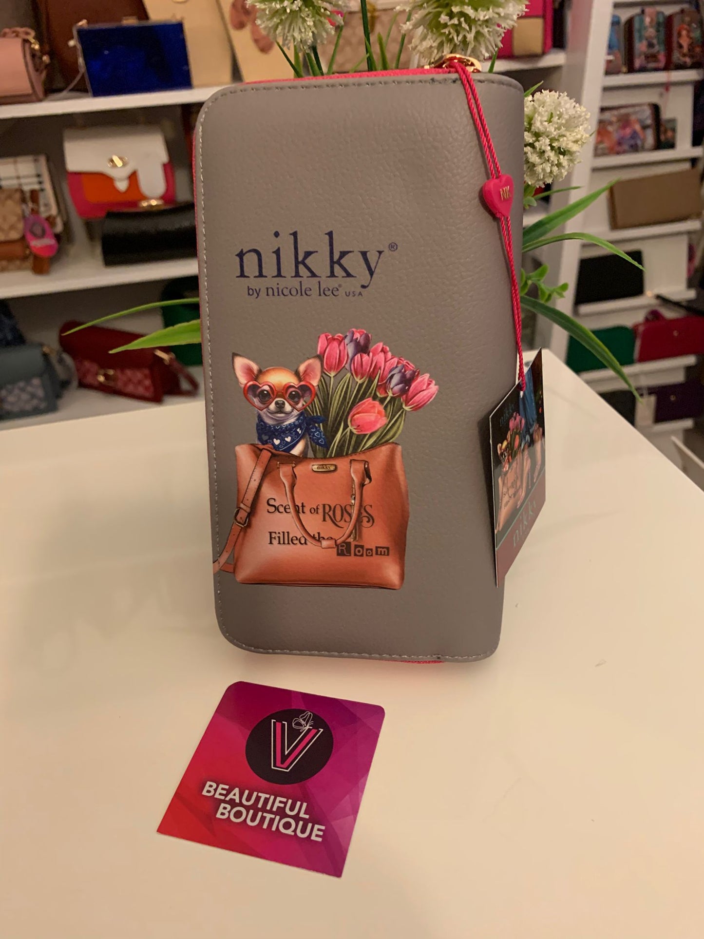Nikky Double Zipper Wallet